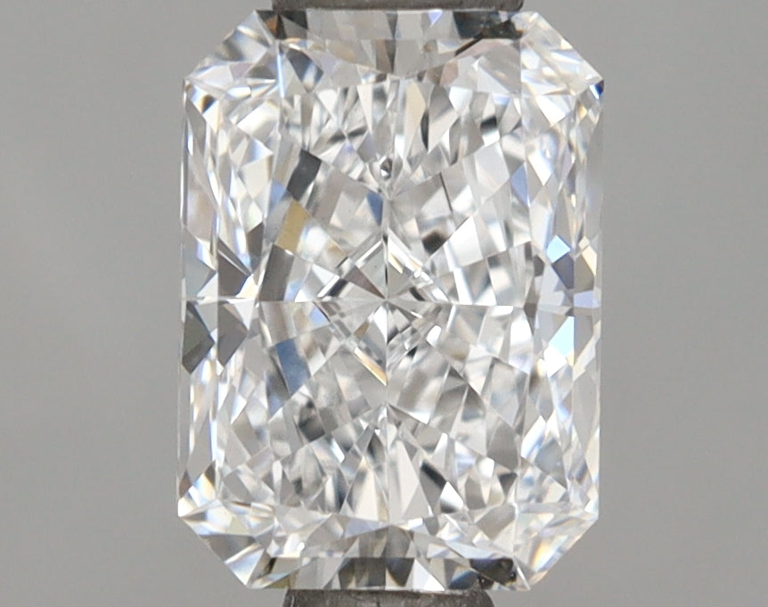 1.00 Carat D VVS2 Radiant Lab Diamond Front
