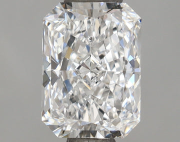 1.00 Carat D VVS2 Radiant Lab Diamond Front