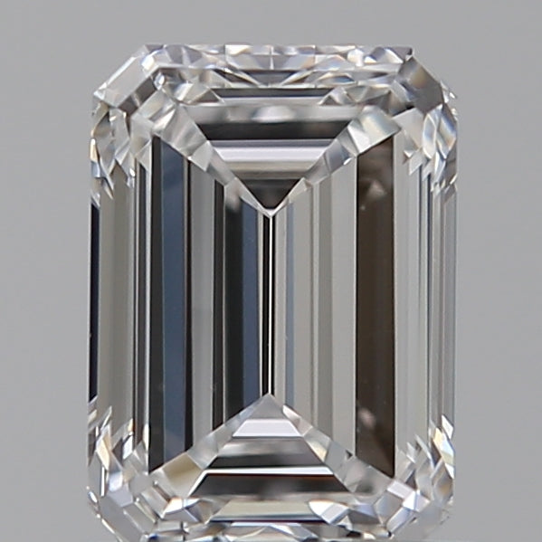 1.00 Carat E IF Emerald Lab Diamond
Front