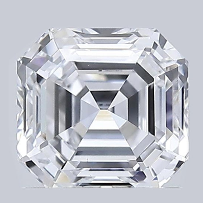 1.01 Carat D VS1 Asscher Lab Grown Diamond Front