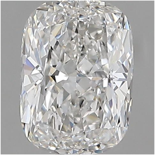 1.02 Carat E VVS2 Cushion Lab Diamond Front