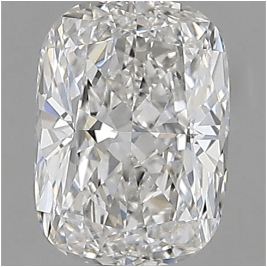 1.02 Carat E VVS2 Cushion Lab Diamond Front