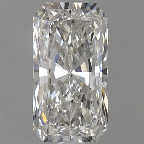 1.03 Carat F VS1 Radiant Lab Diamond Front