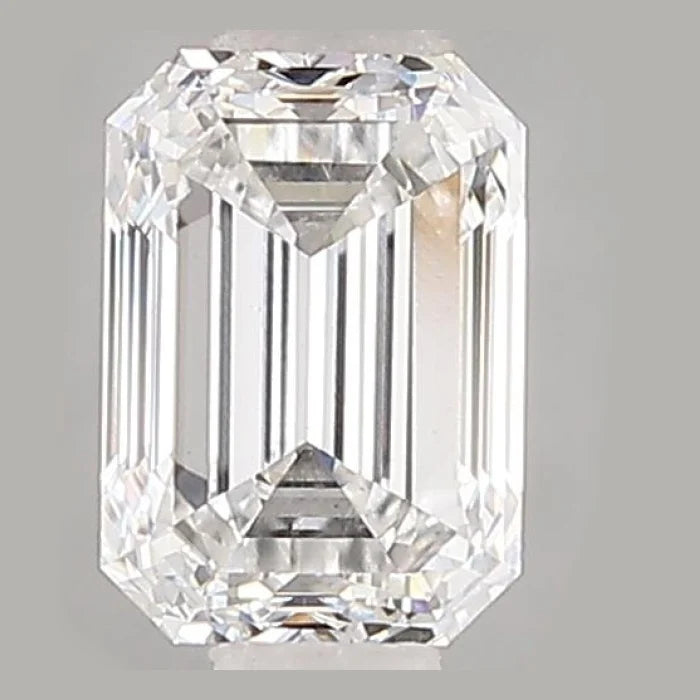 1.10 Carat E VS1 Emerald Lab Diamond Front