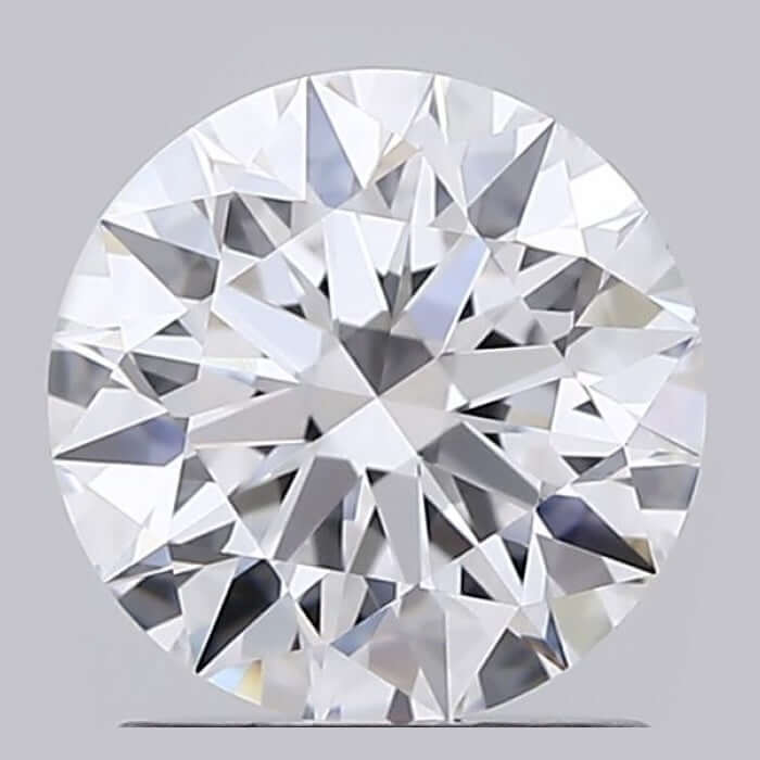 1.21 Carat D VVS2 Round Lab Diamond Front