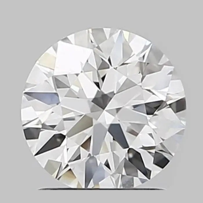 1.23 Carat Round D VVS2 Lab Grown Diamond Front