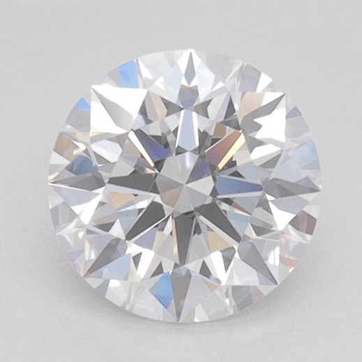 1.26 Carat D VS1 Round Lab Diamond Front
