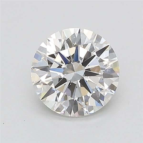 1.26 Carat E VS1 Round Lab Diamond Front
