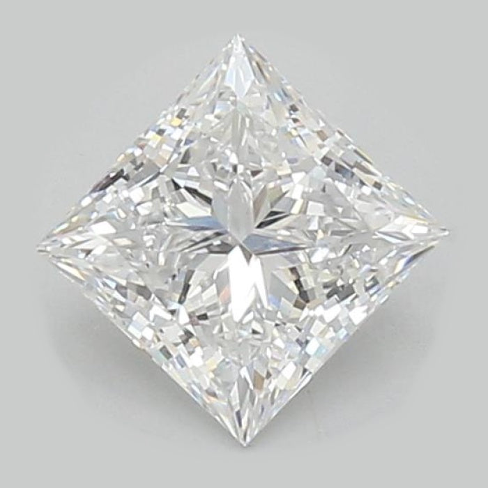 1.50 Carat D VS1 Princess Lab Diamond Front