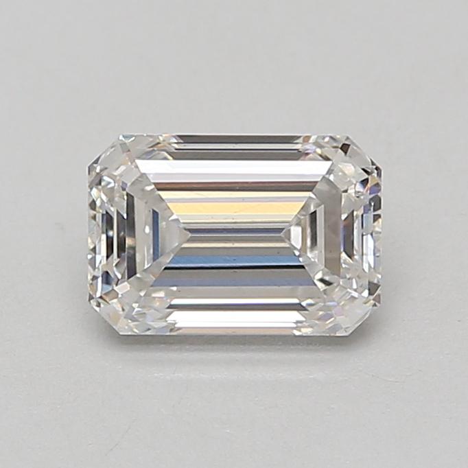 1.50 Carat E VS1 Emerald Lab Diamond Front