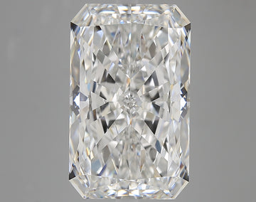 10.08 Carat E VVS2 Radiant Lab Diamond Front