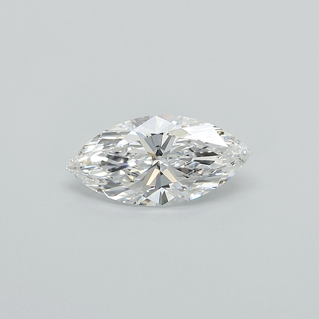 10.54 Carat E VVS2 Marquise Lab Diamond Front