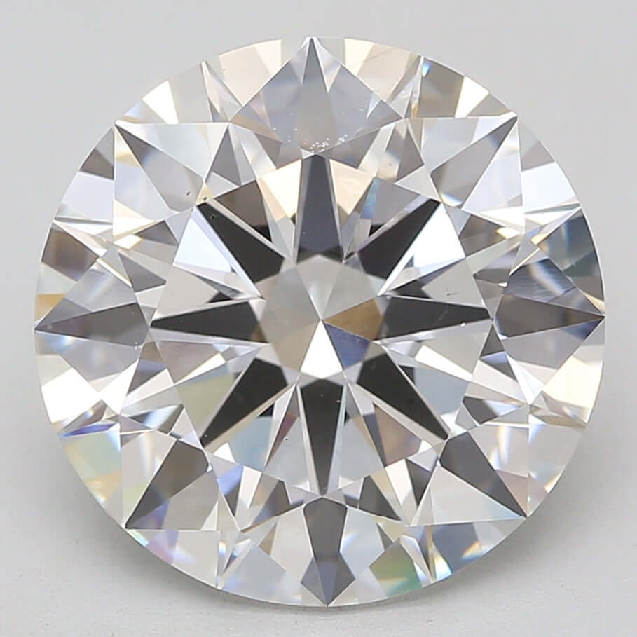 11.00 Carat E VS2 Round Lab Diamond Front