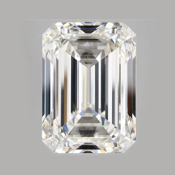 11.00 Carat G VS1 Emerald Lab Diamond Front