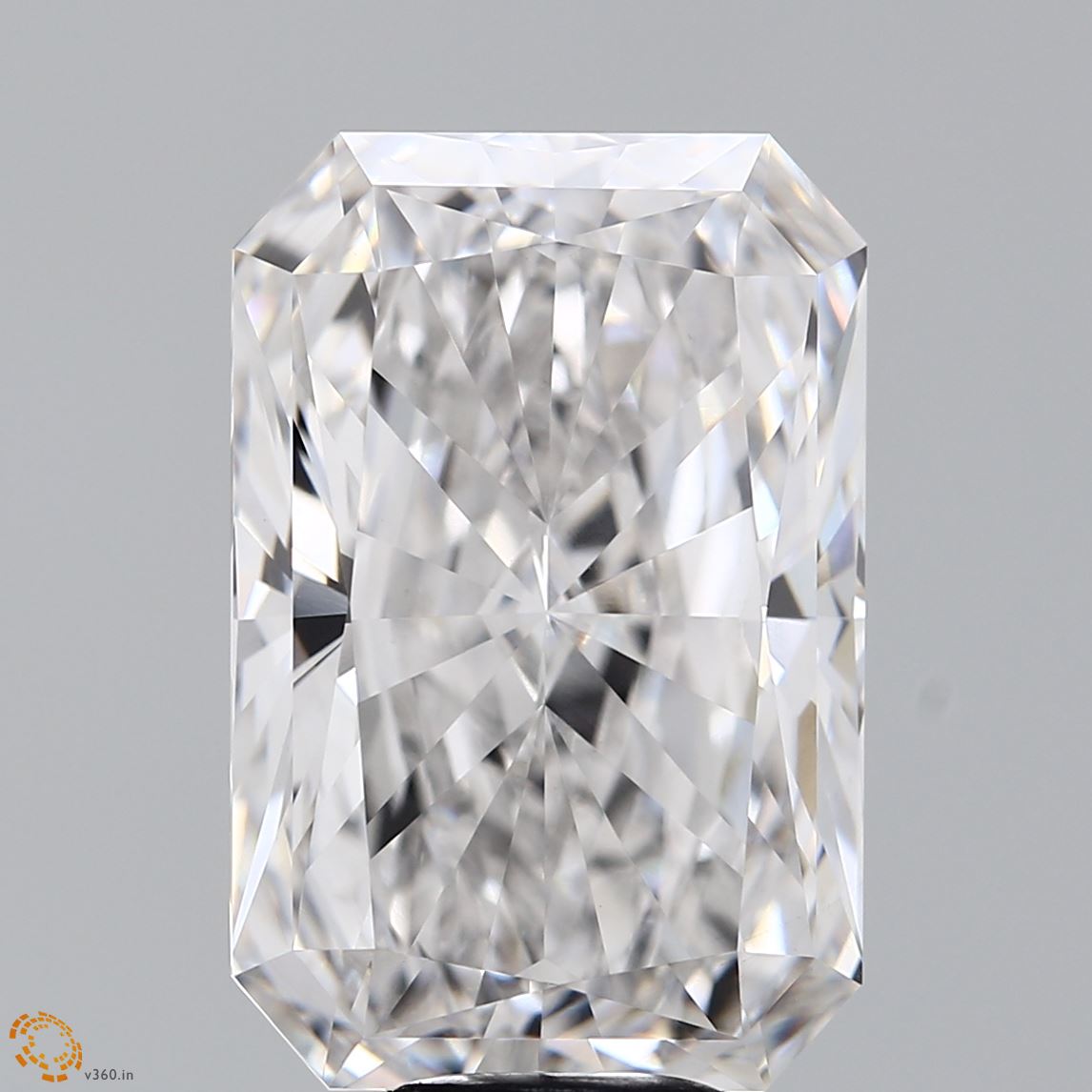 11.20 Carat F VVS2 Radiant Lab Diamond Front