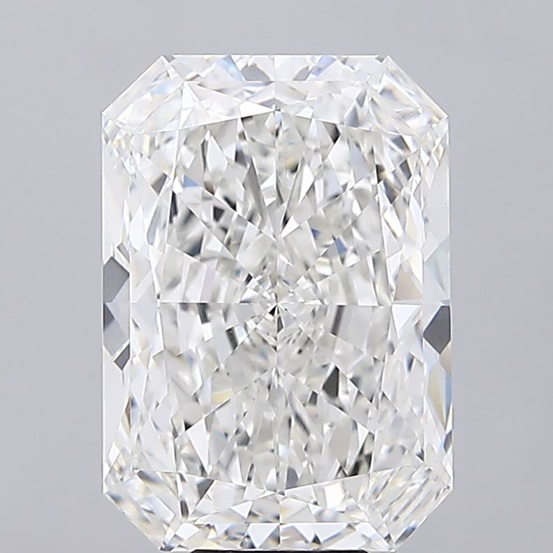 12.04 Carat F VVS2 Radiant Lab Diamond Front