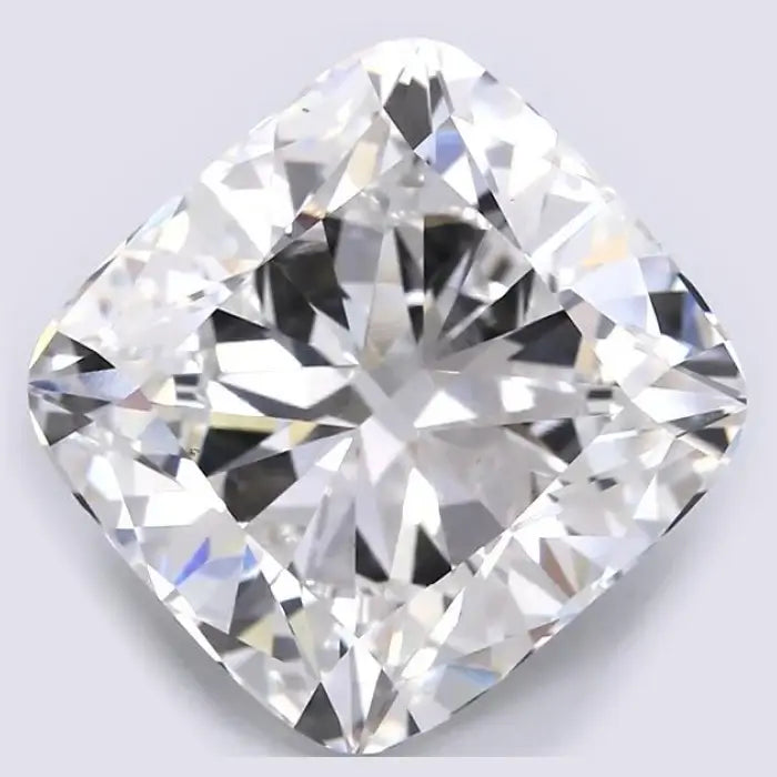 12.50 Carat F VS1 Cushion Lab Diamond Front