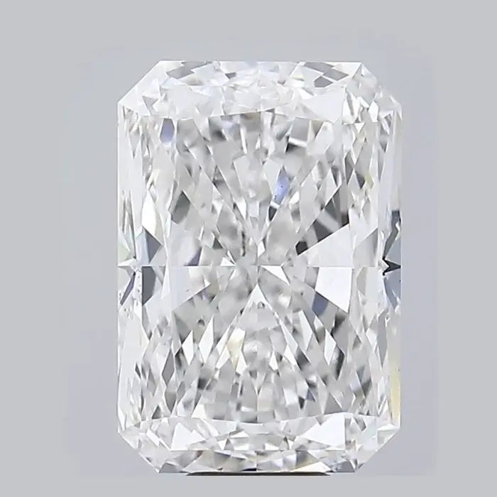 13.39 Carat F VS1 Radiant Lab Diamond Front