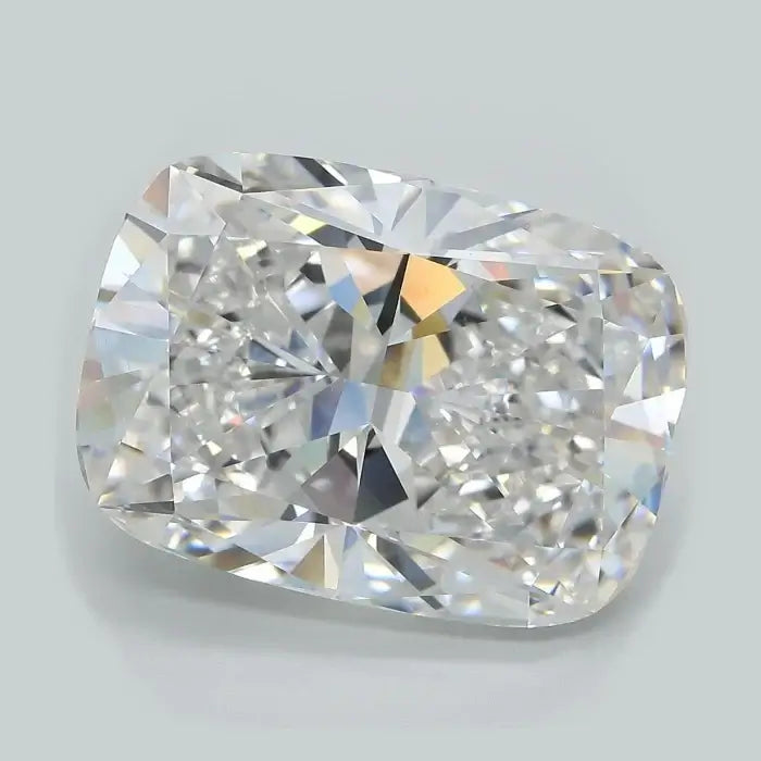 14.08 Carat E VVS2 Cushion Lab Diamond Front