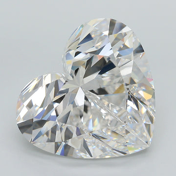 15.00 Carat E VVS2 Heart Lab Diamond Front