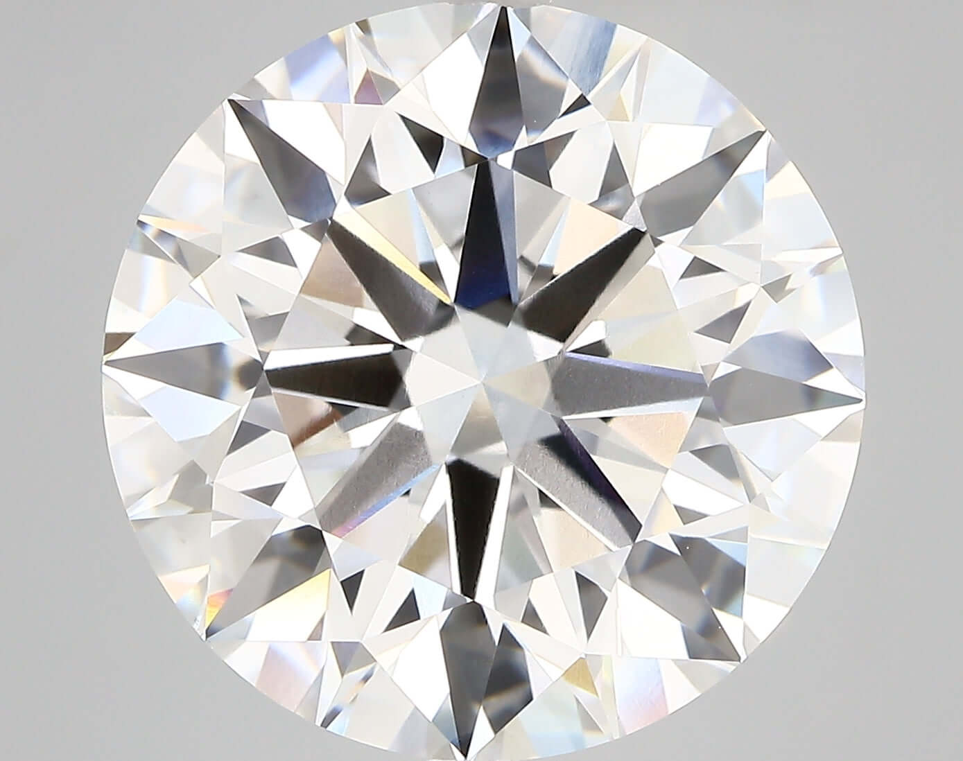 15.05 Carat F VVS2 Round Lab Diamond Front