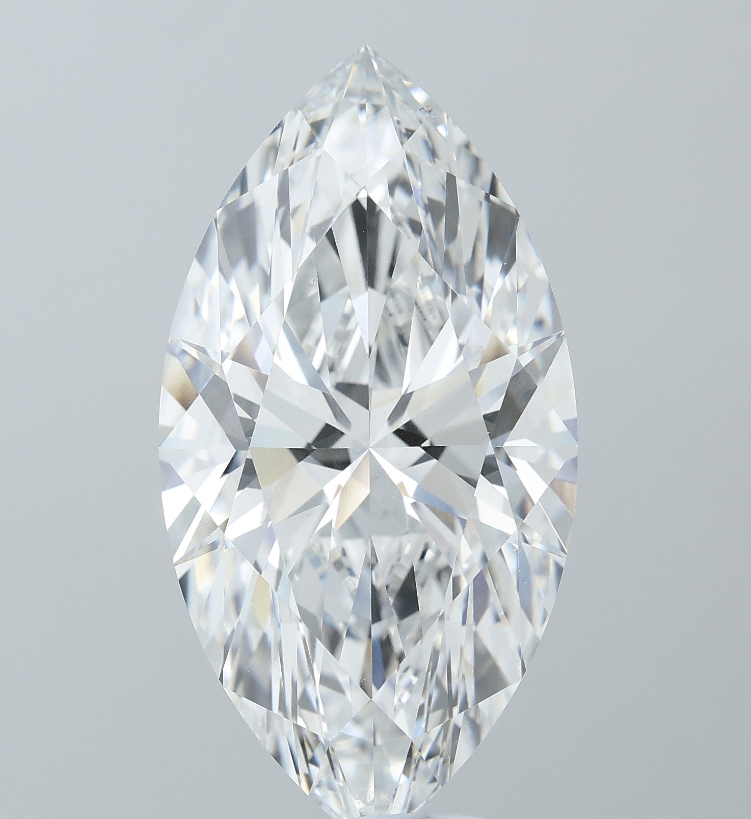 15.26 Carat E VVS2 Marquise Lab Diamond Front
