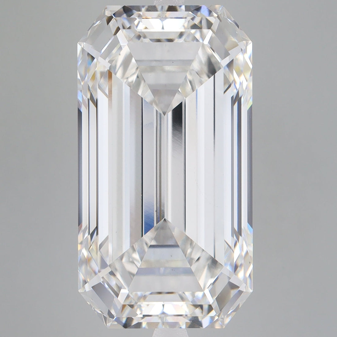 16.35 Carat F VS1 Emerald Lab Diamond Front