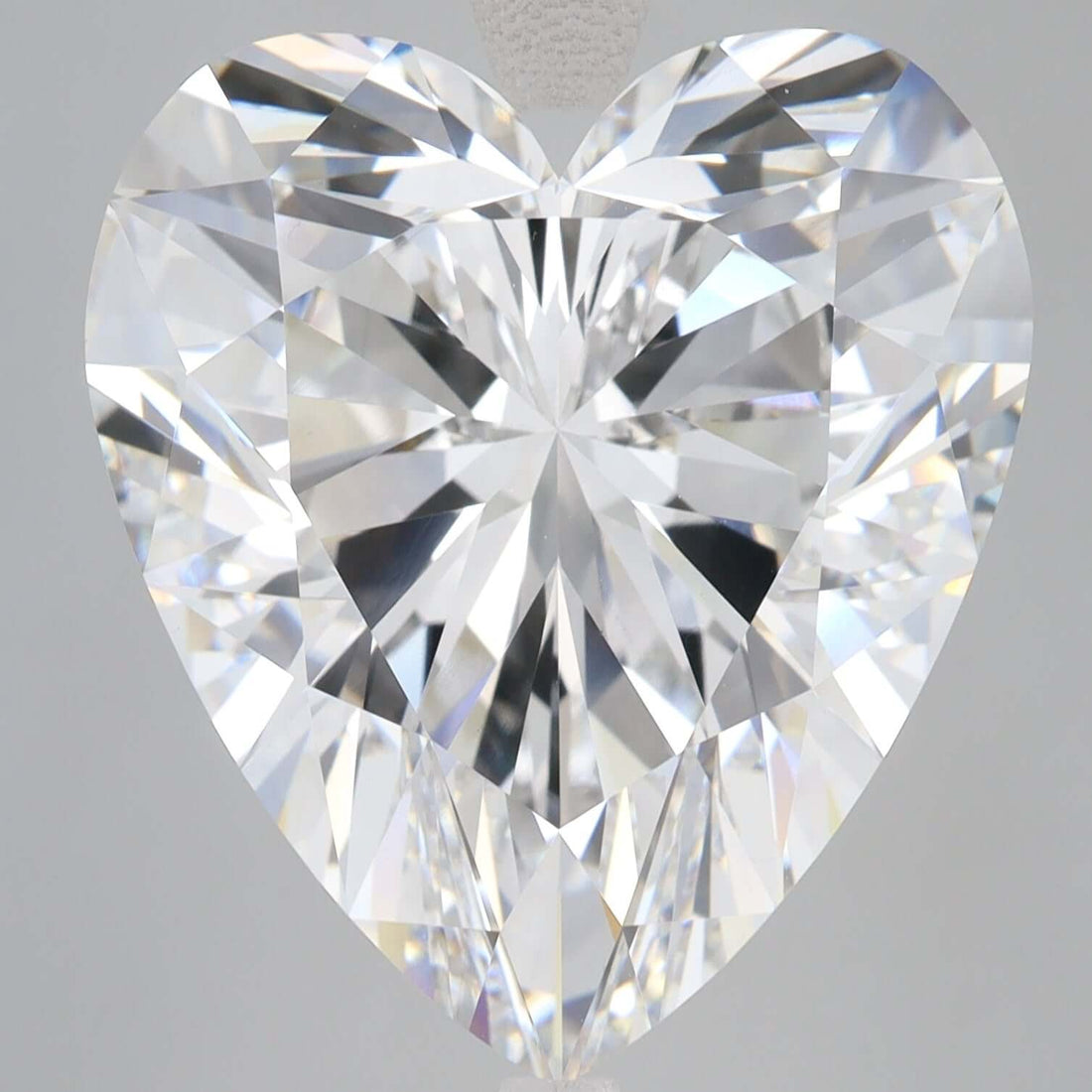 16.75 Carat F VS1 Heart Lab Diamond Front