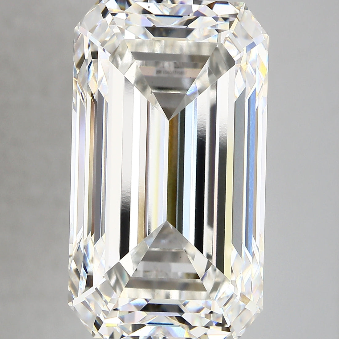 17.89 Carat F VS1 Emerald Lab Diamond Front