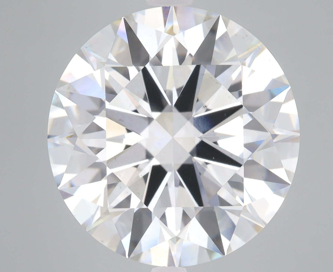 19.13 Carat E VS1 Round Lab Diamond Front