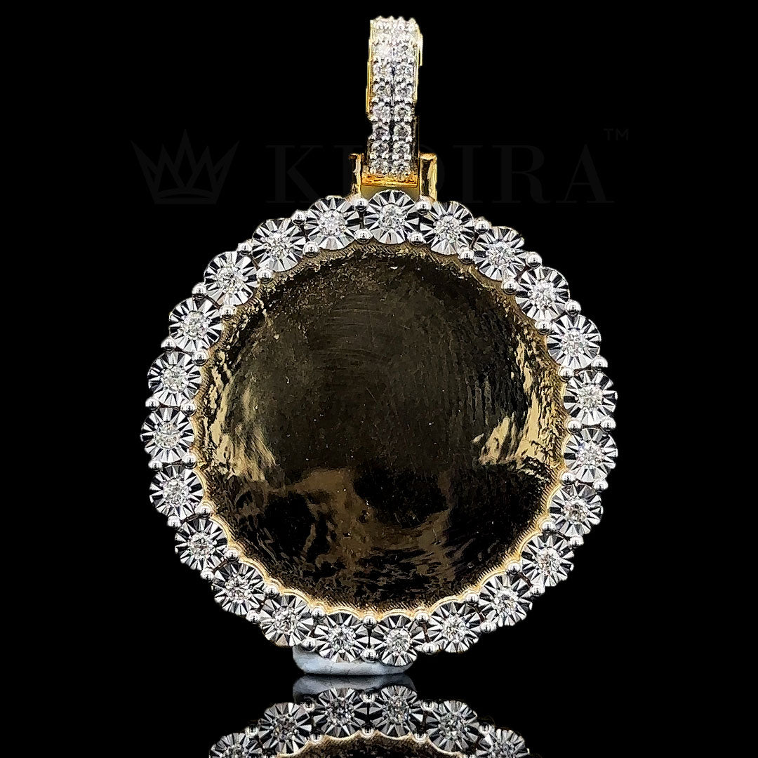 Royal Photo Circle Pendant