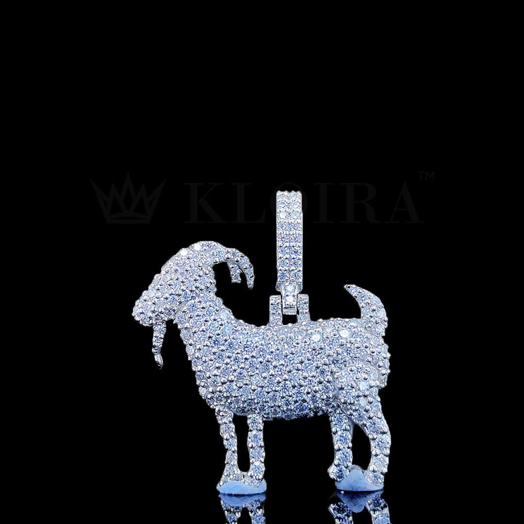 animal diamond pendant