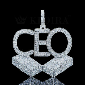 CEO Diamond Blocks Pendant