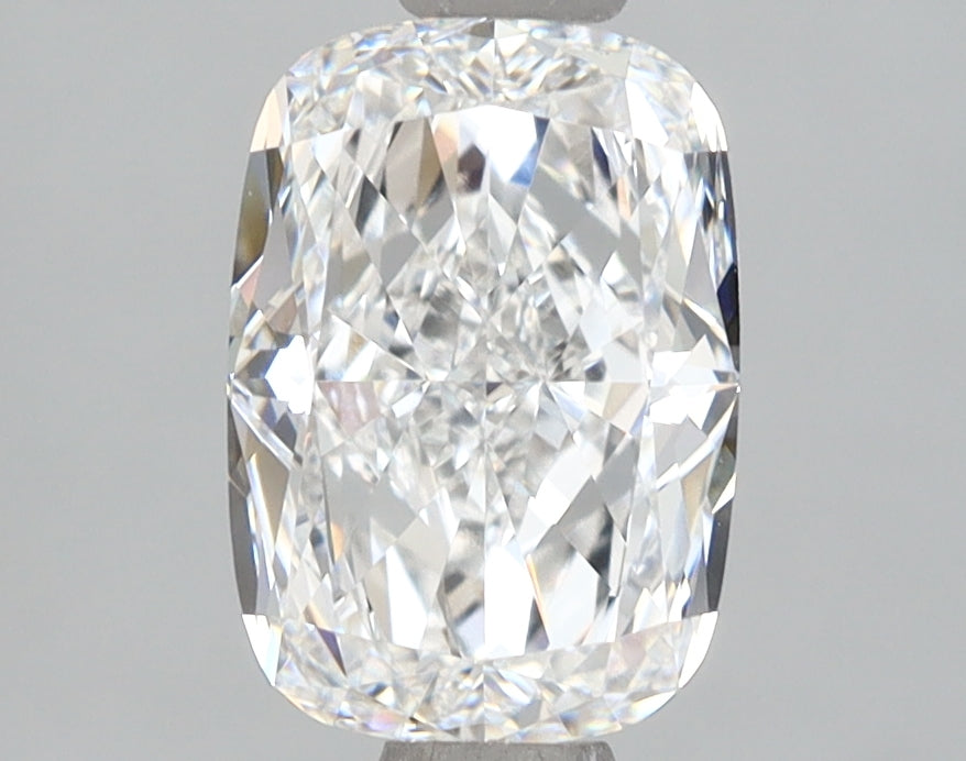 2.00 Carat D VVS1 Cushion Lab Diamond Front