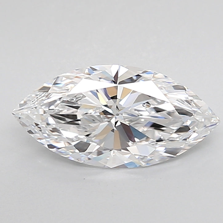 2.00 Carat D VVS1 Marquise Lab Diamond Front