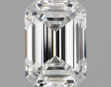 2.00 Carat D VVS2 Emerald Lab Diamond Front