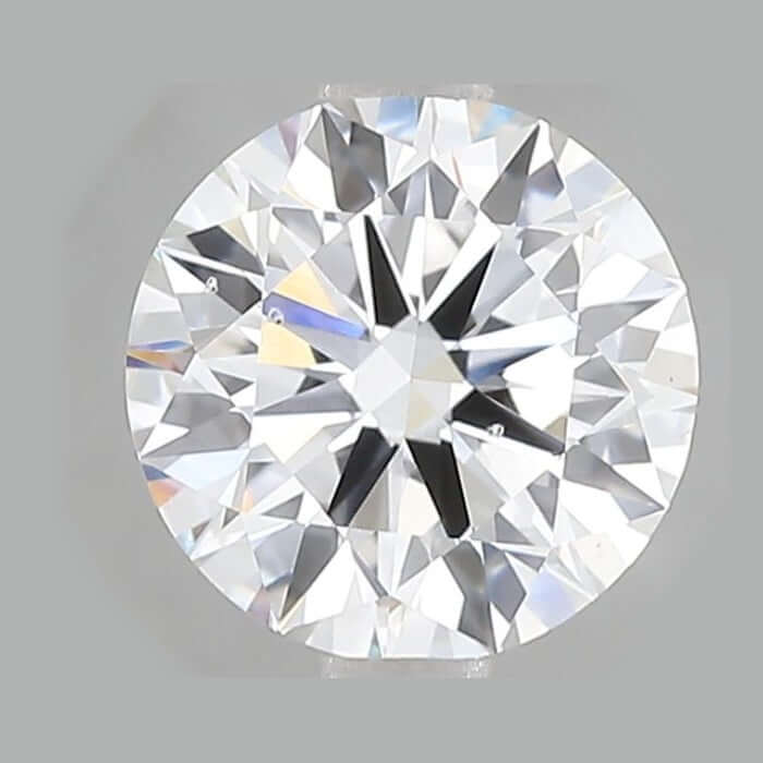 2.00 Carat E VS2 Round Lab Diamond Front