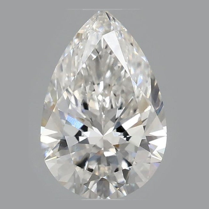 2.00 Carat E VVS2 Pear Lab Diamond Front