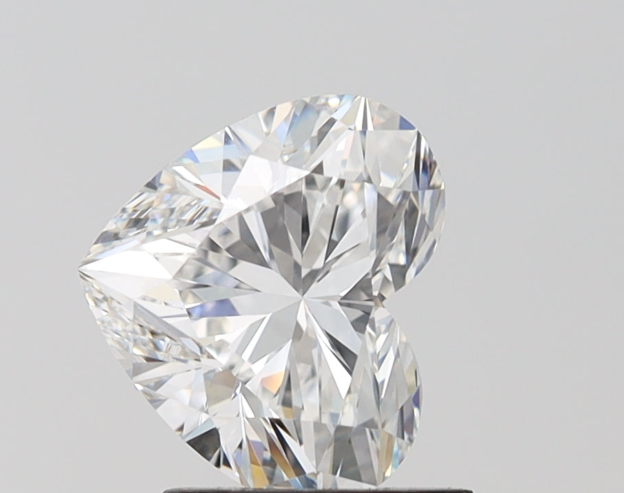 2.04 Carat F VVS1 Heart Lab Diamond Front
