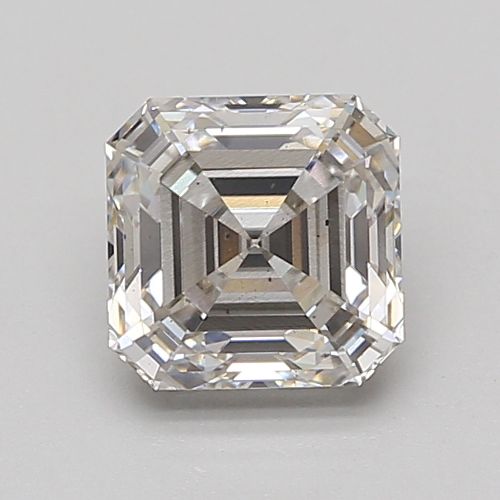 2.06 Carat J SI1 Asscher Lab Diamond Front