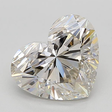 2.22 Carat I VS2 Heart Lab Diamond Front