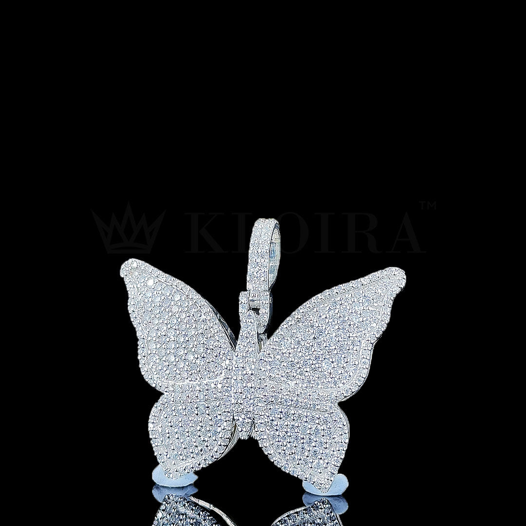 animal diamond pendant