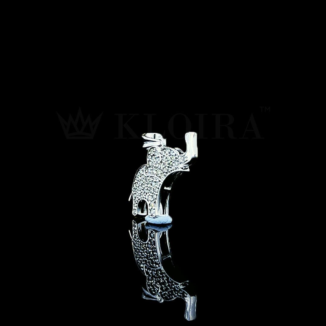 animal diamond pendant