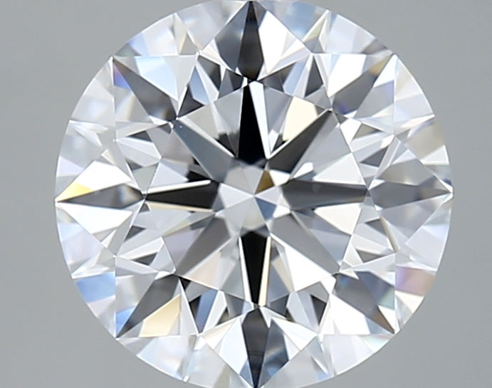 3.00 Carat D IF Round Lab Diamond Front