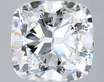 3.00 Carat D VVS1 Cushion Lab Diamond Front