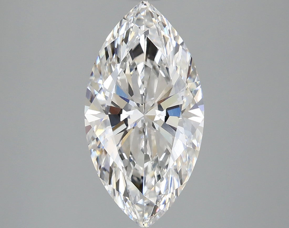 3.00 Carat D VVS1 Marquise Lab Diamond Front
