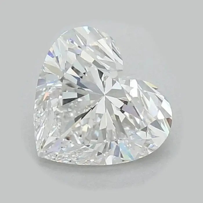 3.00 Carat D VVS2 Heart Lab Diamond Front
