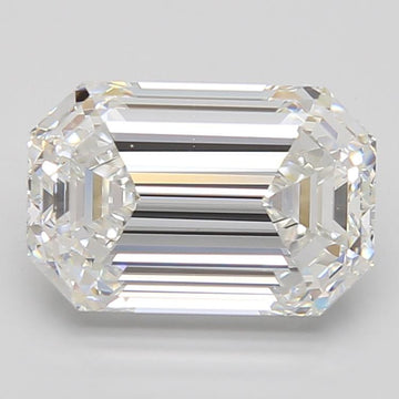 3.00 Carat E IF Emerald Lab Diamond
Front