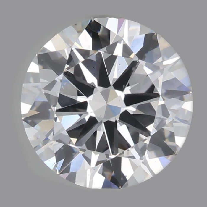 3.00 Carat E VS2 Round Lab Diamond Front