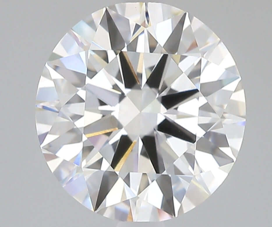 3.09 Carat E VVS2 Round Lab Diamond Front